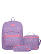 Set Xtrem Morral, Cartuchera y Lonchera Triple Pack Morado - Miniatura 1