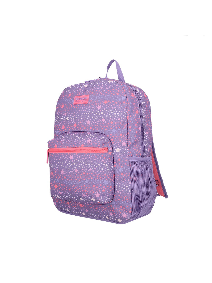 Set Xtrem Morral, Cartuchera y Lonchera Triple Pack Morado 2