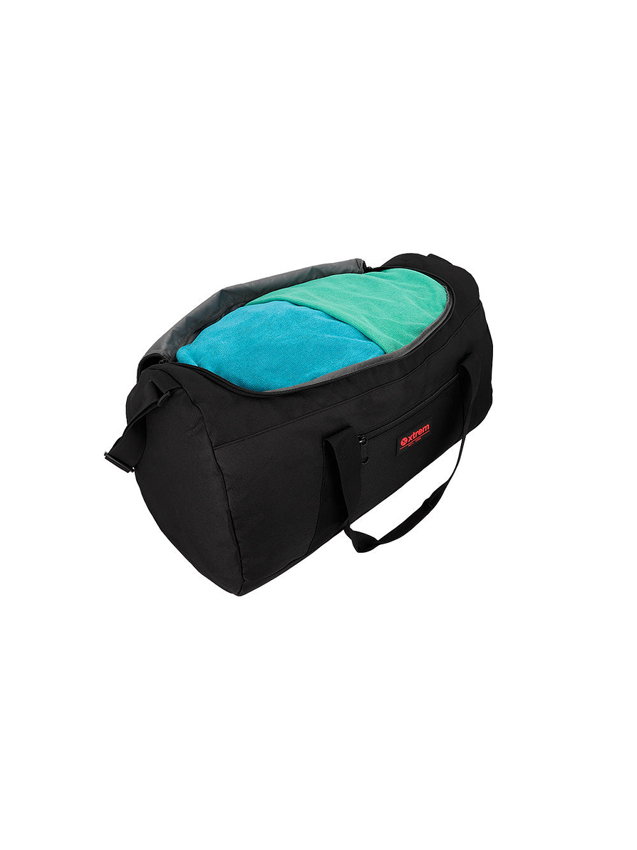 Bolso Xtrem Deportivo Colorado Negro/Rojo 3