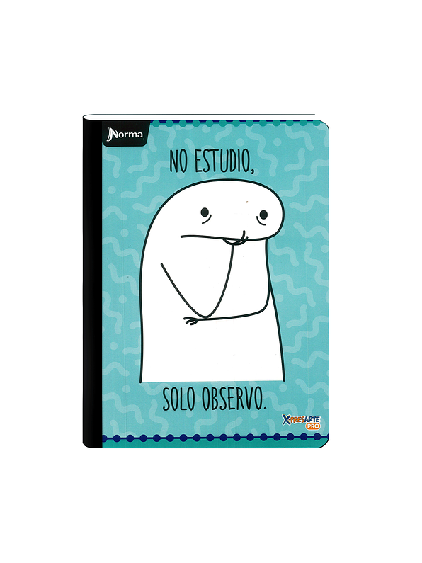 Cuaderno cosido Norma Memes 50 hojas cuadros 1