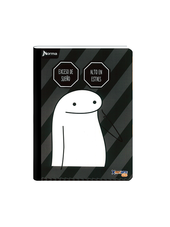 Cuaderno cosido Norma Memes 50 hojas cuadros 3