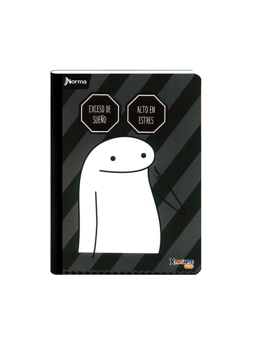 Cuaderno cosido Norma Memes 50 hojas cuadros 3