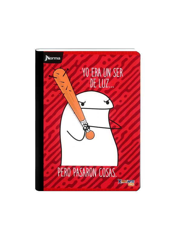 Cuaderno cosido Norma Memes 50 hojas cuadros 4