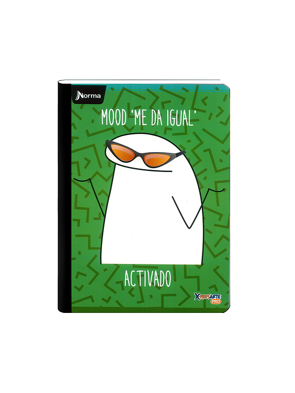 Cuaderno cosido Norma Memes 50 hojas cuadros 6
