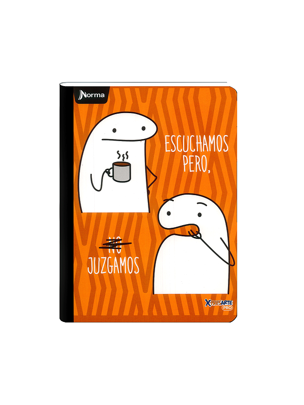Cuaderno cosido Norma Memes 50 hojas cuadros 7