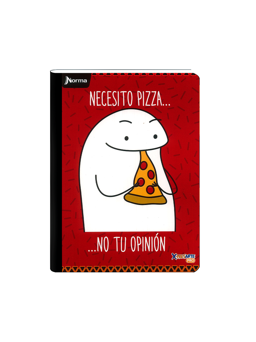 Cuaderno cosido Norma Memes 50 hojas cuadros 9