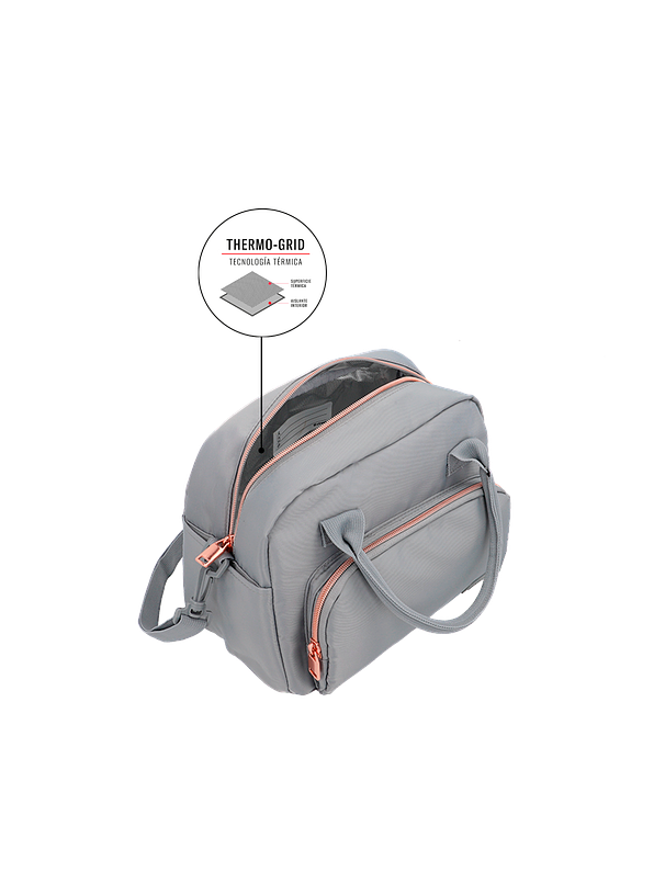 Lonchera Xtrem Térmica Bayside Gris 3