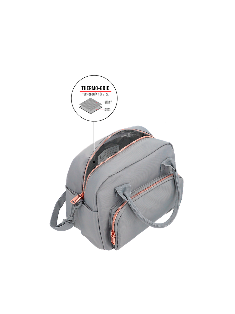 Lonchera Xtrem Térmica Bayside Gris 3