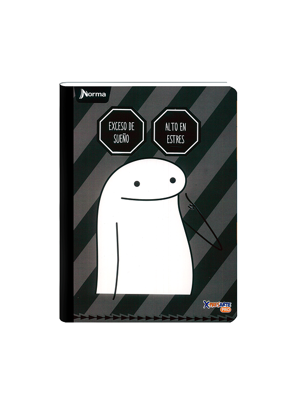 Cuaderno Cosido Norma Memes 100 Hojas Cuadros 3