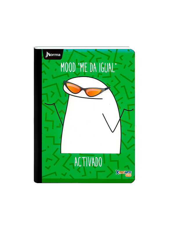 Cuaderno Cosido Norma Memes 100 Hojas Cuadros 4