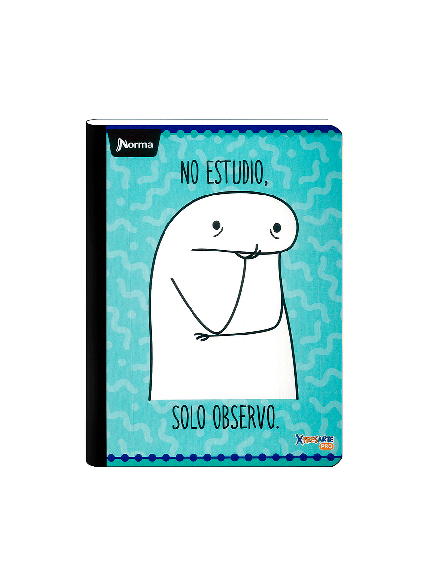 Cuaderno Cosido Norma Memes 100 Hojas Cuadros 5