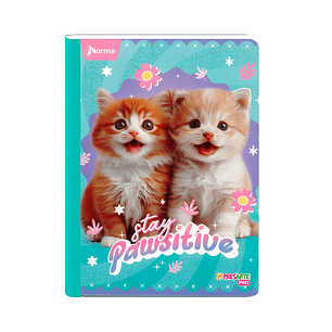 Cuaderno Cosido Norma Cats 50 Hojas Cuadros