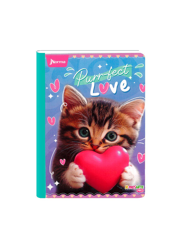 Cuaderno Cosido Norma Cats 50 Hojas Cuadros 5