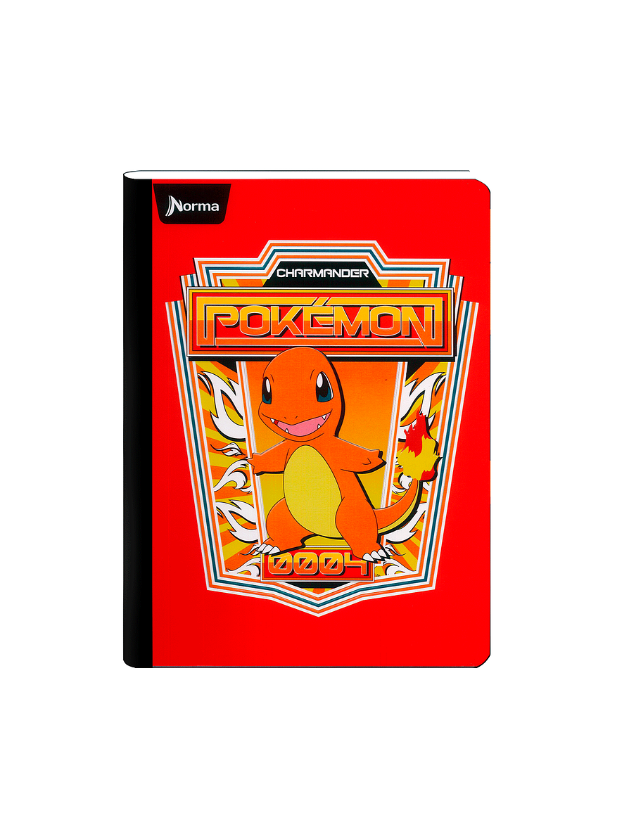 Cuaderno Cosido Norma Pokémon 50 Hojas Cuadros 7