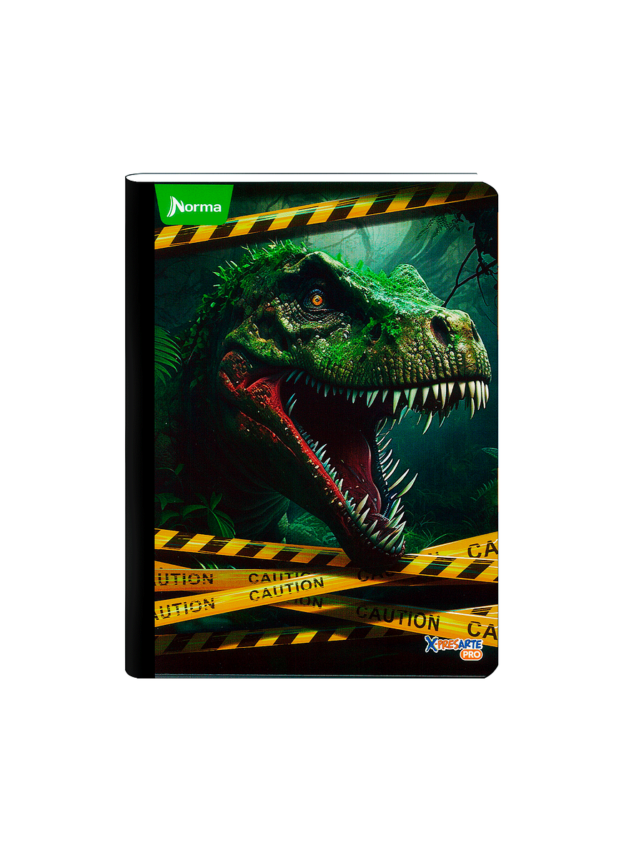 Cuaderno Cosido Dinosaurios 100 Hojas Cuadros 1