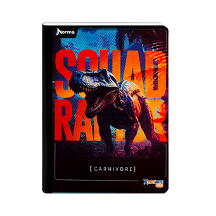 Cuaderno Cosido Dinosaurios 100 Hojas Cuadros