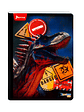 Cuaderno Cosido Dinosaurios 100 Hojas Cuadros - Miniatura 5