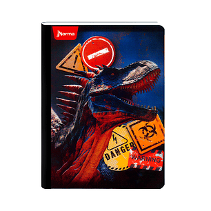 Cuaderno Cosido Dinosaurios 50 Hojas Cuadros 