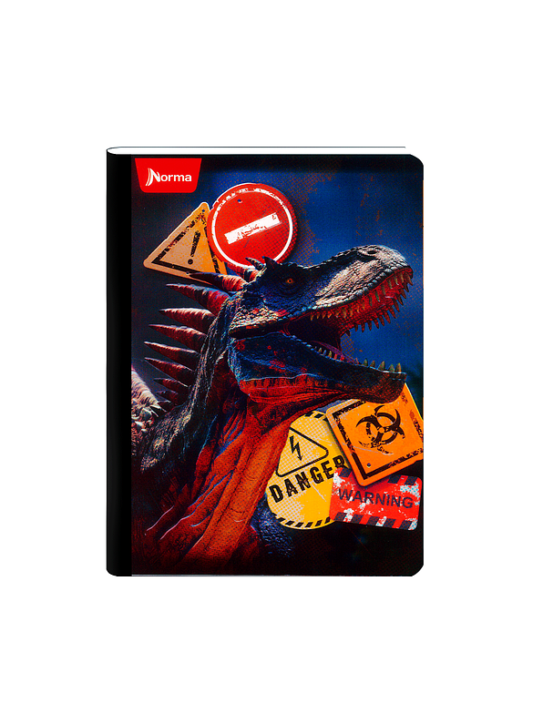 Cuaderno Cosido Dinosaurios 50 Hojas Cuadros  2