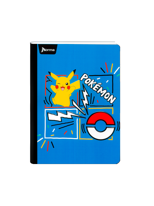 Cuaderno Cosido Norma Pokémon 50 Hojas Lineas  5