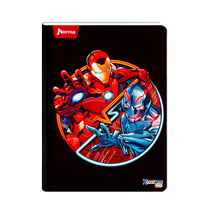 Cuaderno Cosido Norma The Avengers 100 Hojas Cuadros