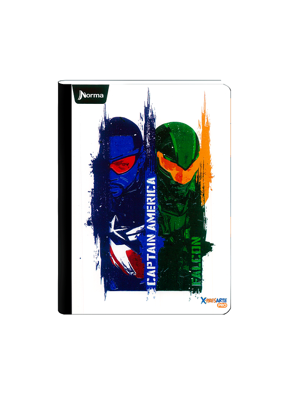 Cuaderno Cosido Norma The Avengers 100 Hojas Cuadros 11