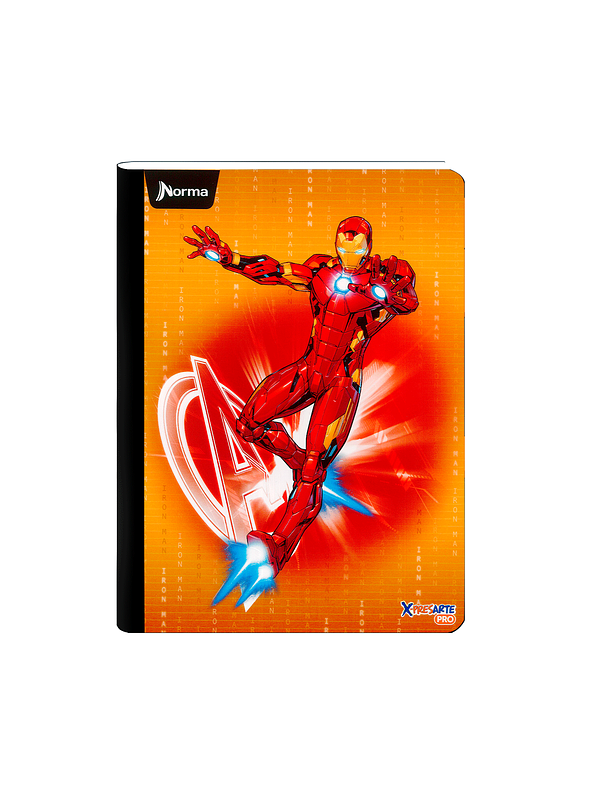 Cuaderno Cosido Norma Avengrers 100 Hojas Lineas 2