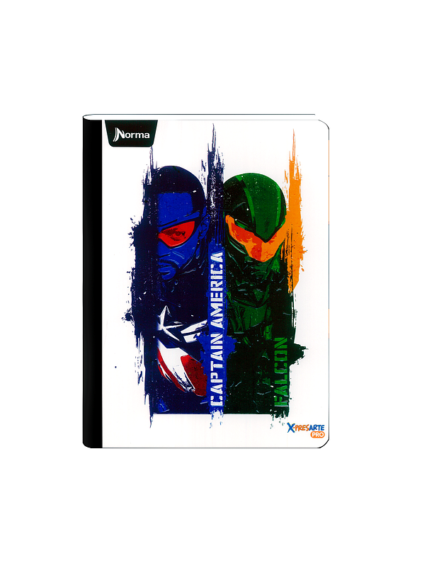 Cuaderno Cosido Norma Avengrers 100 Hojas Lineas 6