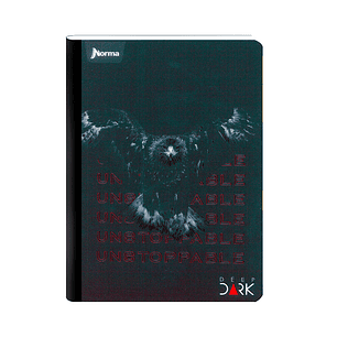 Cuaderno Cosido Deep Dark 100 Hojas Cuadros