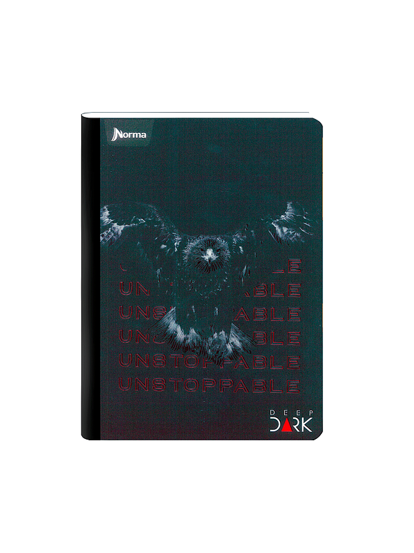 Cuaderno Cosido Deep Dark 100 Hojas Cuadros 1