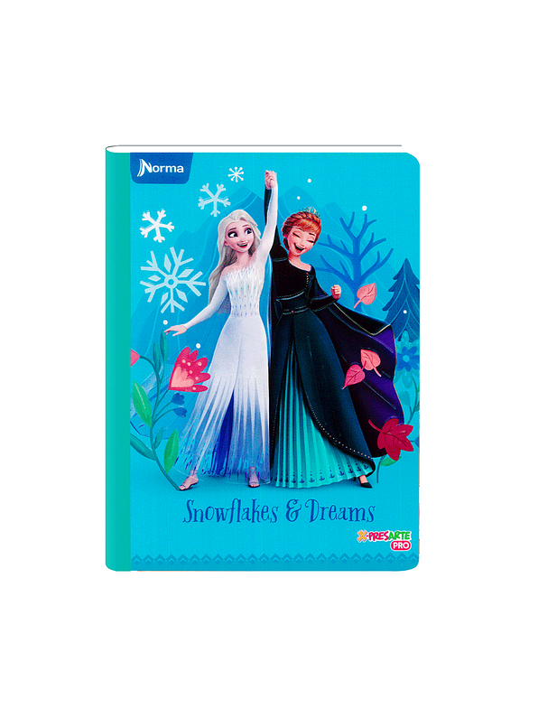 Cuaderno Cosido Norma Frozen 100 Hojas Cuadros 1