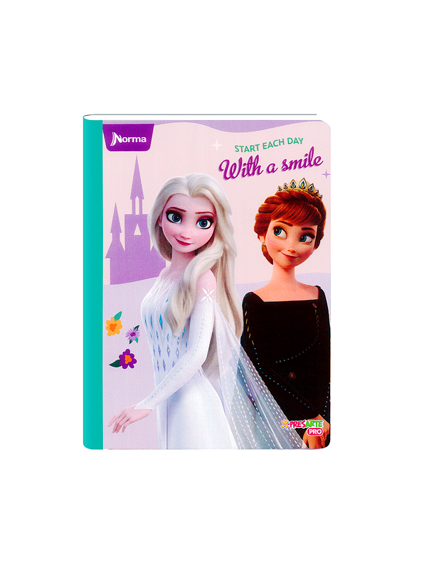 Cuaderno Cosido Norma Frozen 100 Hojas Cuadros 2