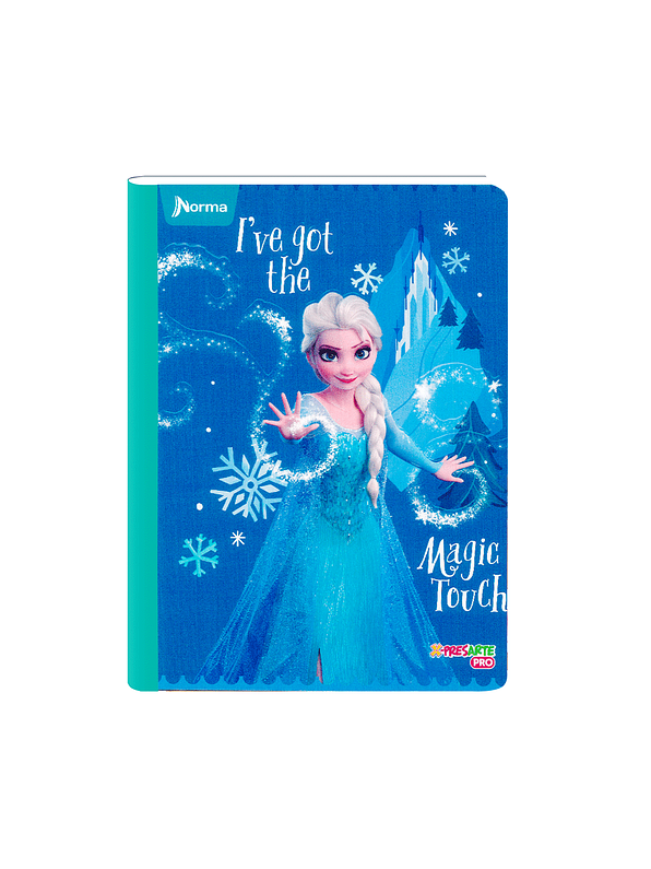 Cuaderno Cosido Norma Frozen 100 Hojas Cuadros 3