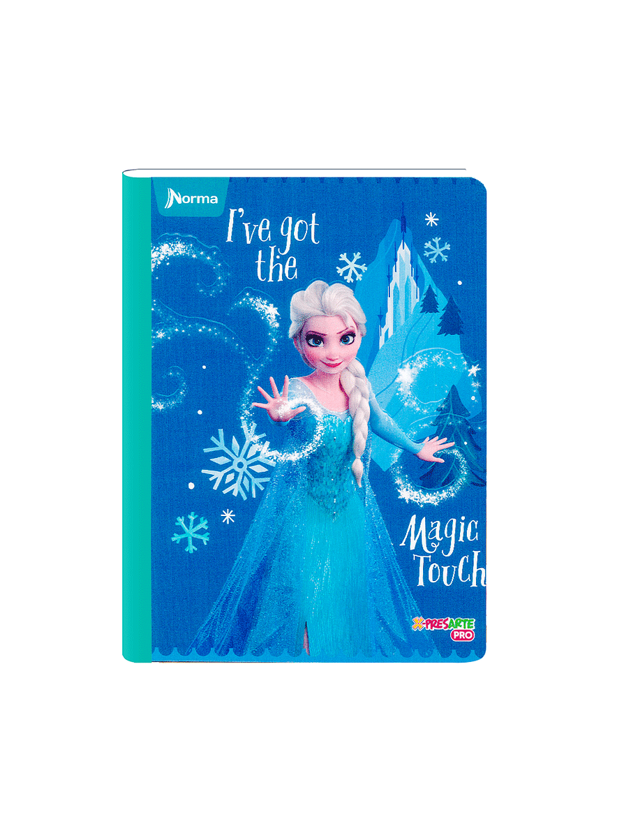 Cuaderno Cosido Norma Frozen 100 Hojas Cuadros 3