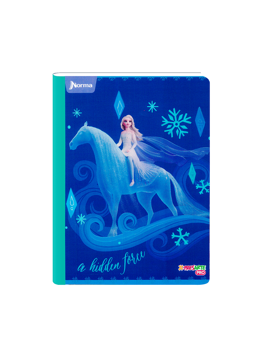 Cuaderno Cosido Norma Frozen 100 Hojas Cuadros 4