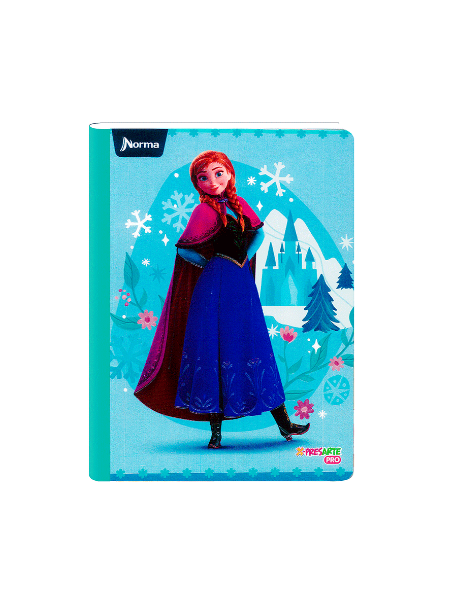 Cuaderno Cosido Norma Frozen 100 Hojas Cuadros 5