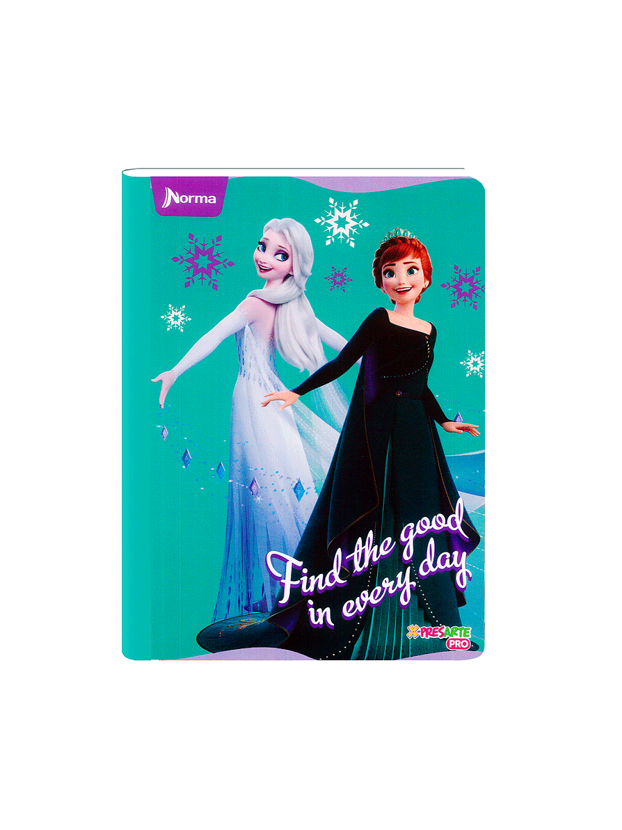 Cuaderno Cosido Norma Frozen 100 Hojas Cuadros 7