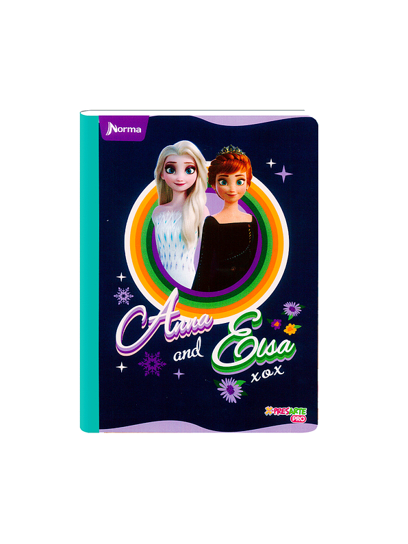 Cuaderno Cosido Norma Frozen 100 Hojas Cuadros 8