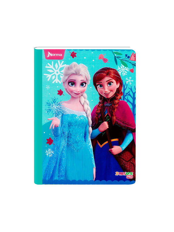 Cuaderno Cosido Norma Frozen 100 Hojas Cuadros 9