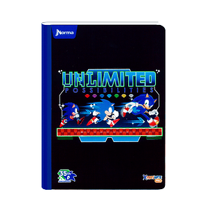 Cuaderno Cosido Norma X-Presarte Sonic 100 Hojas Lineas