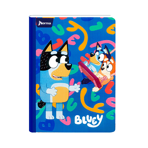 Cuaderno Cosido Bluey 50 Hojas Cuadros 