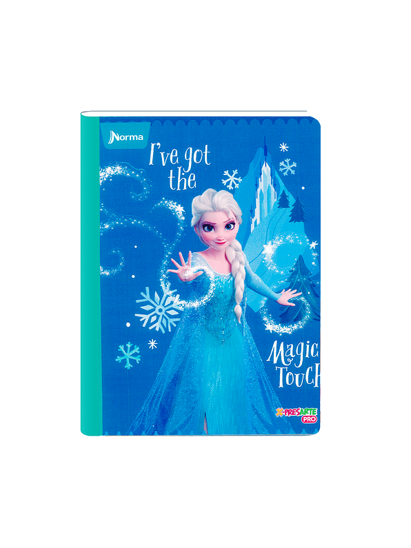 Cuaderno Cosido Norma X-Presarte Frozen 50 Hojas Cuadros 4