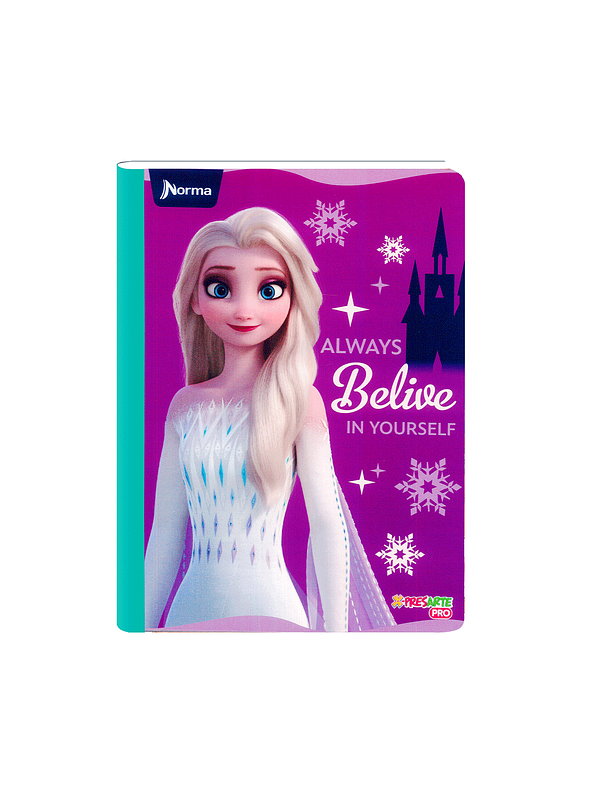 Cuaderno Cosido Norma X-Presarte Frozen 50 Hojas Cuadros 7