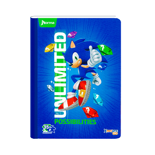Cuaderno Cosido Norma X-Presarte Sonic 50 Hojas Cuadros