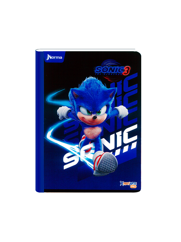 Cuaderno Cosido Norma X-Presarte Sonic 50 Hojas Cuadros 8