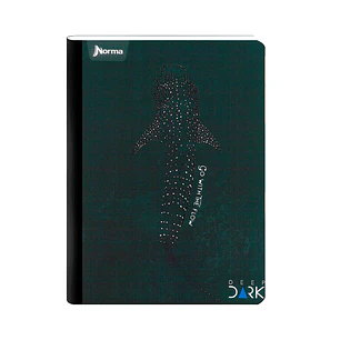 Cuaderno Cosido Deep Dark 50 Hojas Cuadros