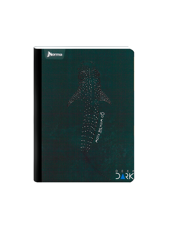 Cuaderno Cosido Deep Dark 50 Hojas Cuadros 2