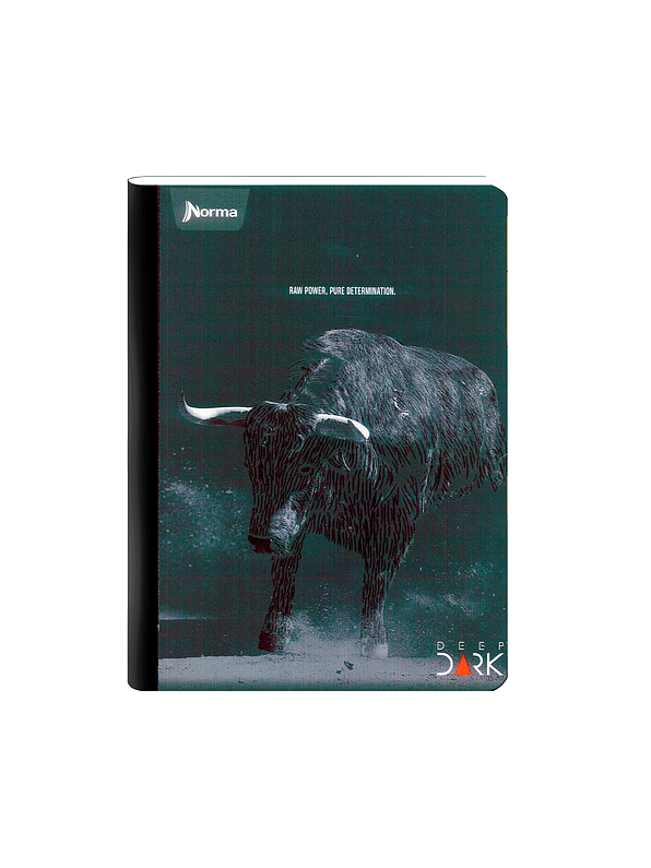 Cuaderno Cosido Deep Dark 50 Hojas Cuadros 4