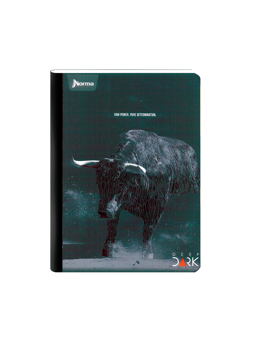 Cuaderno Cosido Deep Dark 50 Hojas Cuadros 4