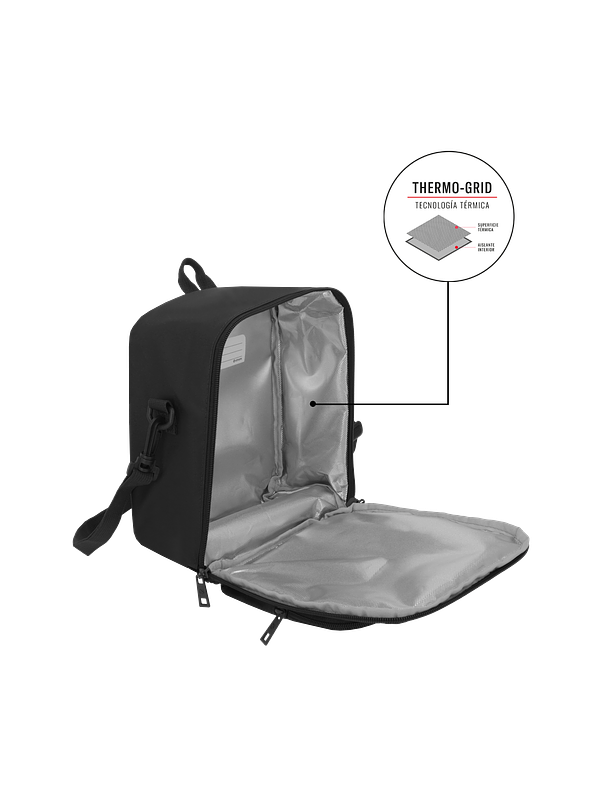 Lonchera Xtrem Térmica Buffet Negra 3